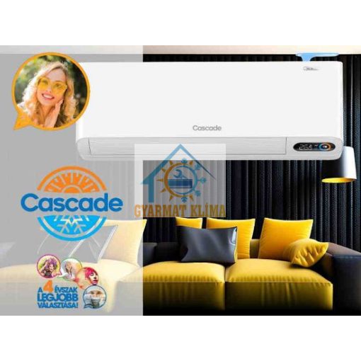 Cascade Fresh CWH12FF 3,5 kW oldalfali split klíma szett