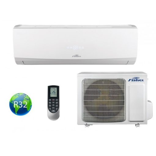Fisher Summer oldalfali split klíma szett - 2,6 kW, Wi-Fi 