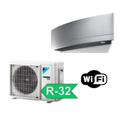 Daikin FTXJ20AS/RXJ20A Emura Oldalfali split klíma ezüst