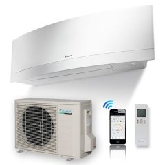 Daikin FTXJ20AW/RXJ20A Emura Oldalfali split klíma fehér