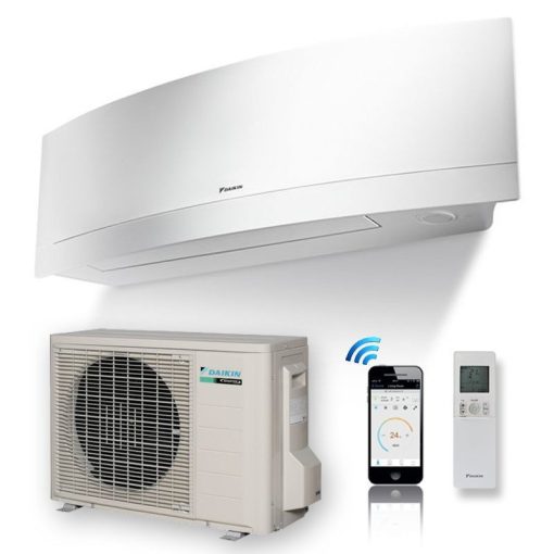 Daikin FTXJ50AW/RXJ50A Emura Oldalfali split klíma szett, A++ (fehér) R32